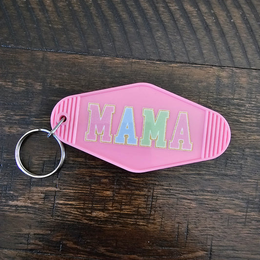 Pink Mama Keychain