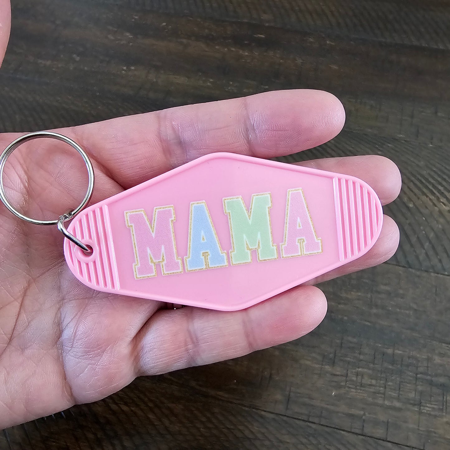 Pink Mama Keychain
