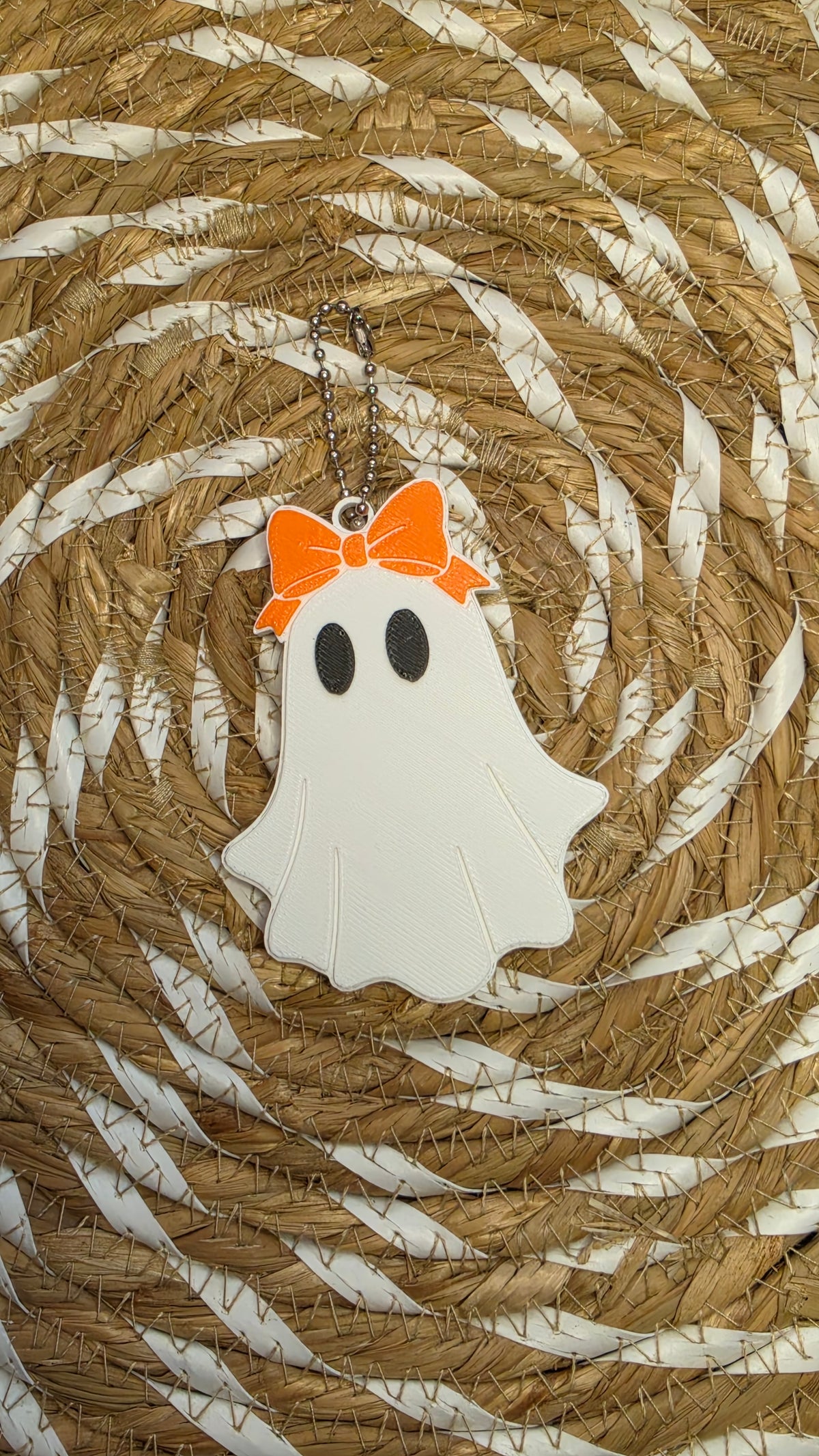 Ghost Can Tab Opener Keychain