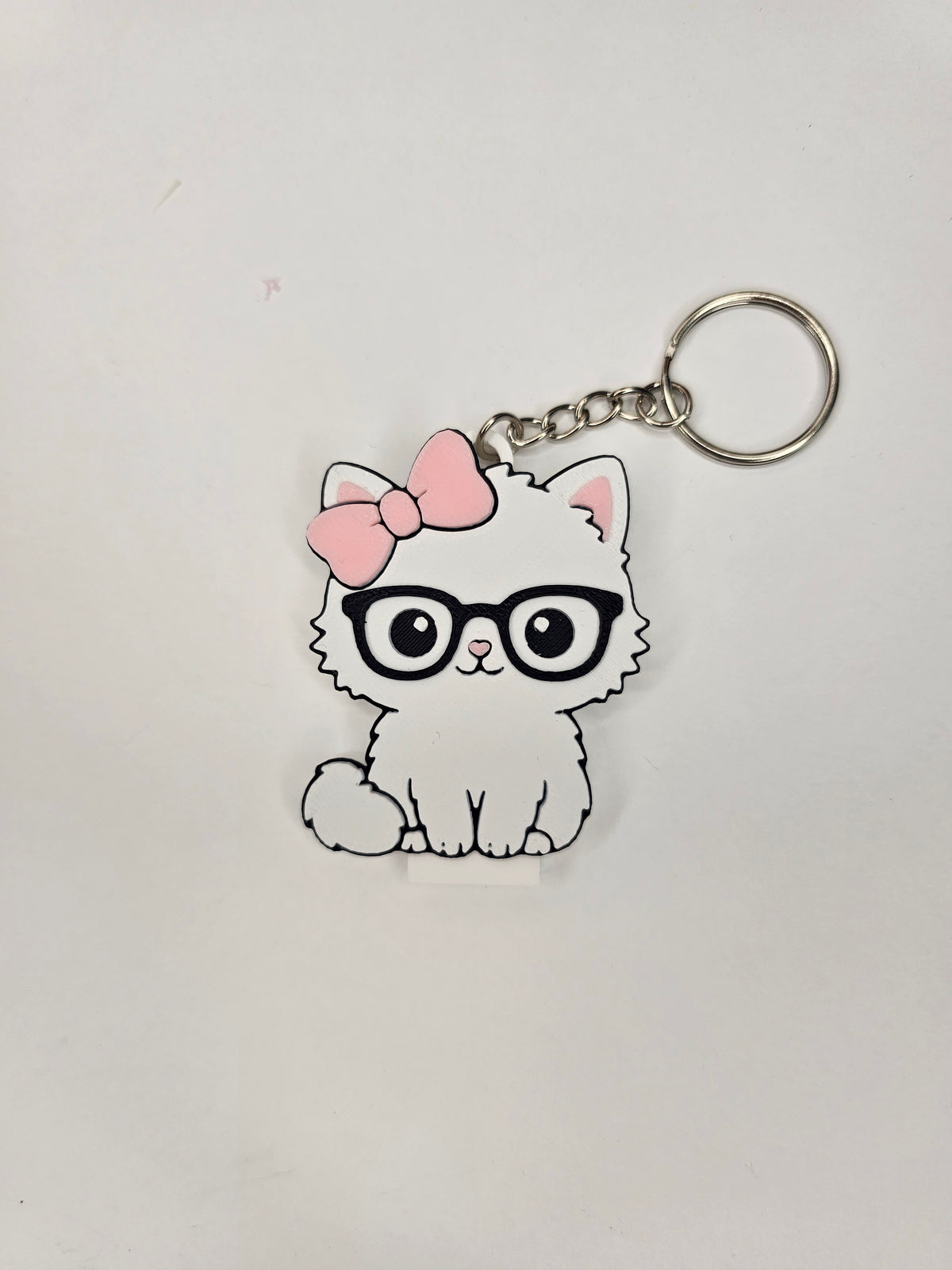 Cute Cat Can Tab Opener Keychain