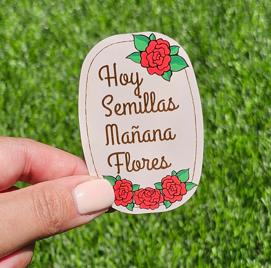 Hoy Semillas Sticker