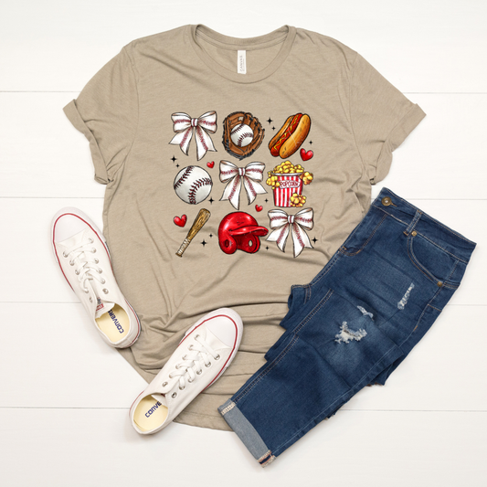 Bows, Baseball and Snacks