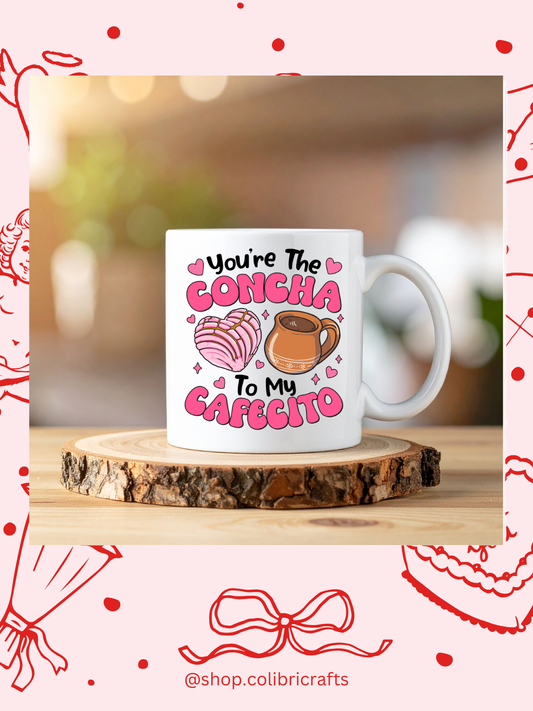 Concha to my Cafecito Mug