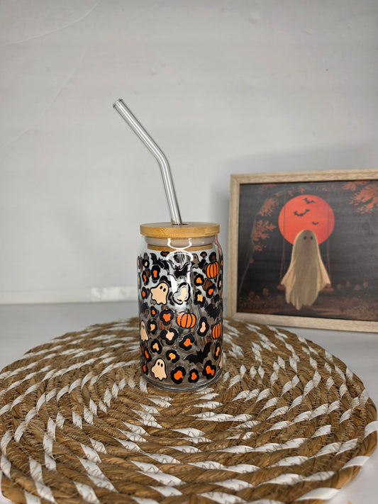 Cheetah Halloween 16oz Cup