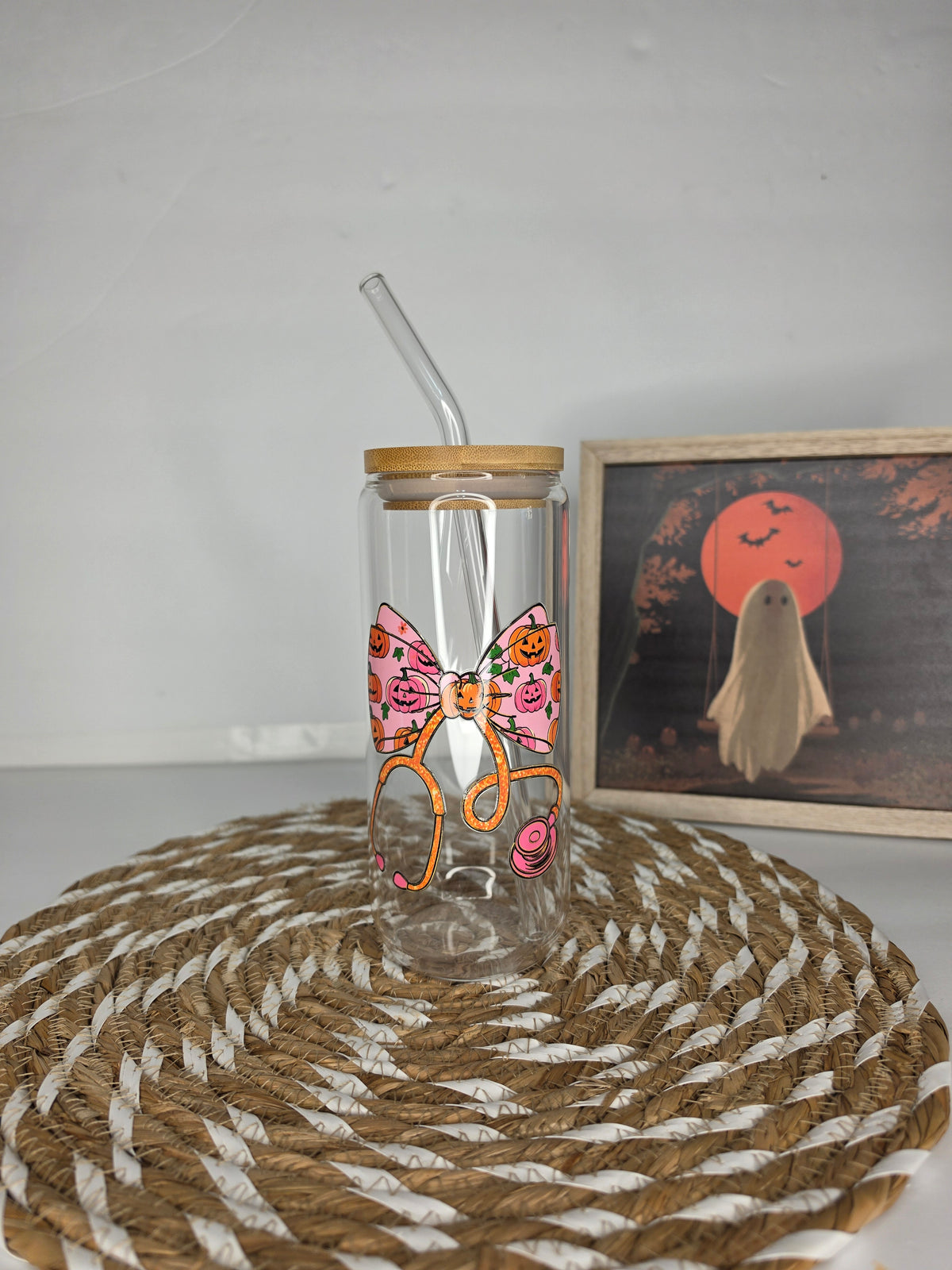 Pumpkin Stethoscope 20oz Cup