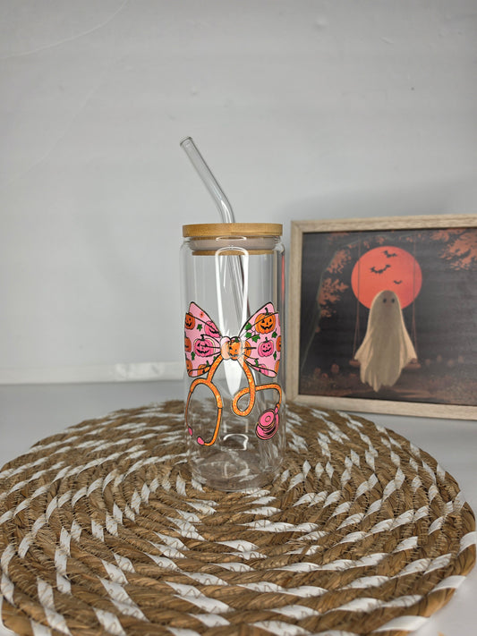 Pumpkin Stethoscope 20oz Cup