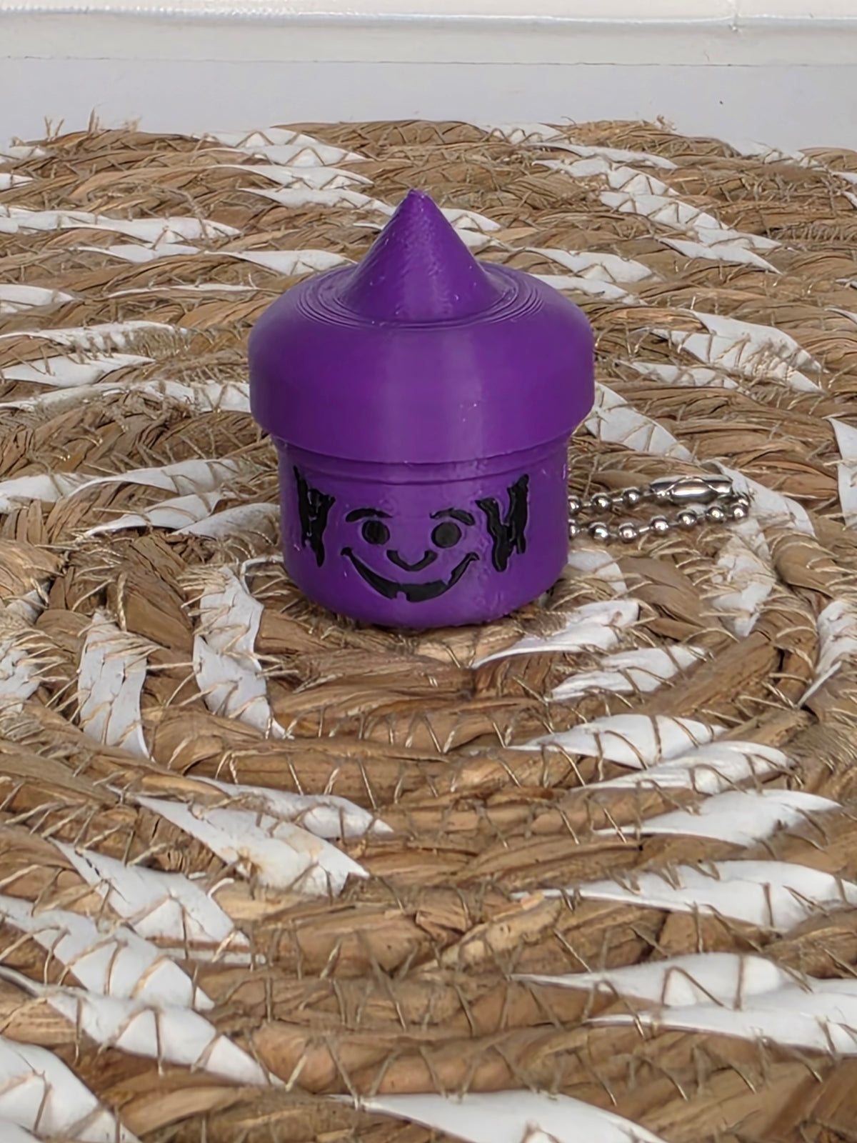 Happy Meal Style Bucket Clicker Keychain