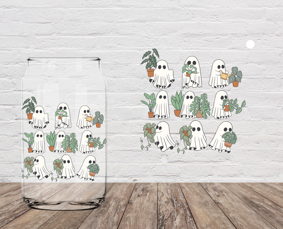 Ghost and Plants Cup
