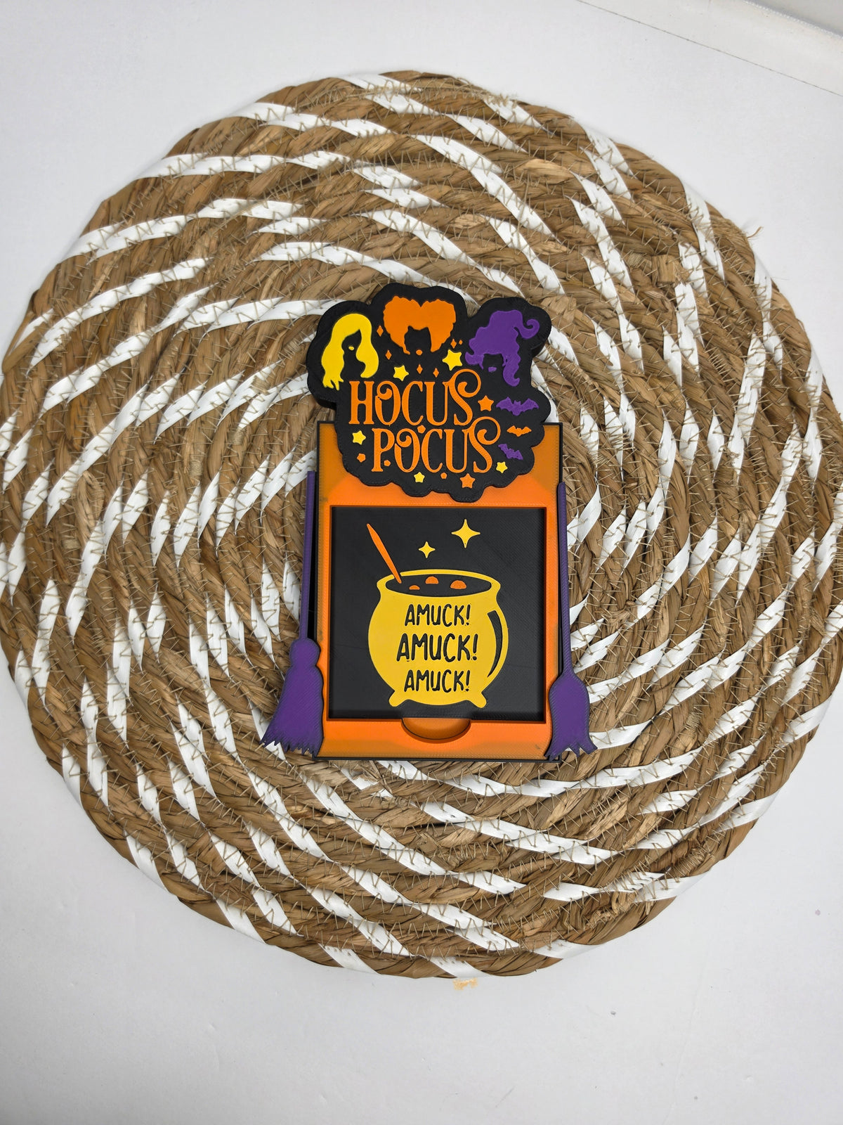 Hocus Pocus Post-It Note Holder
