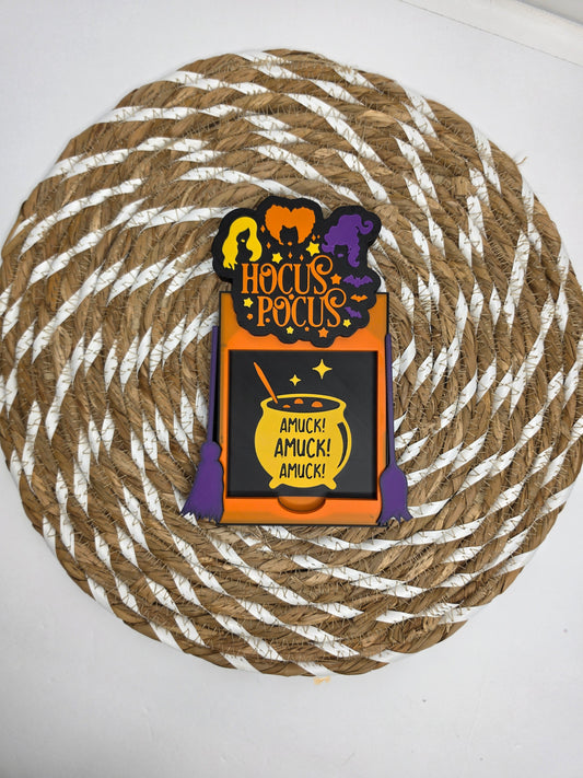 Hocus Pocus Post-It Note Holder