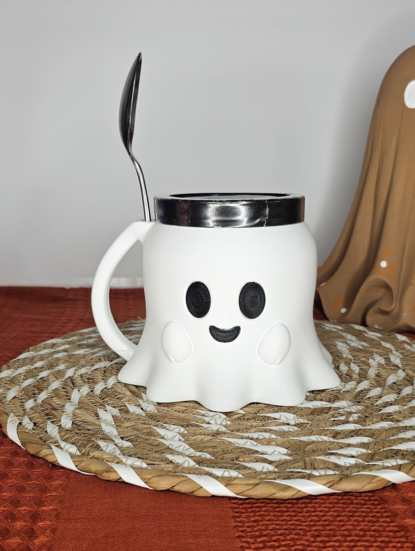 Ghost Ice Cream Pint Holder