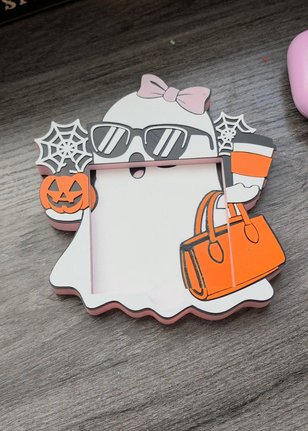 Ghost Post-It Note Holder